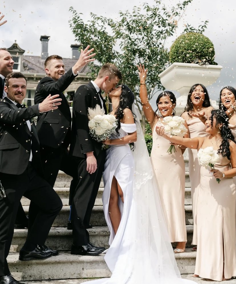 A Fairy Tale Vision for Rizelle and Barry at Tinakilly Country House