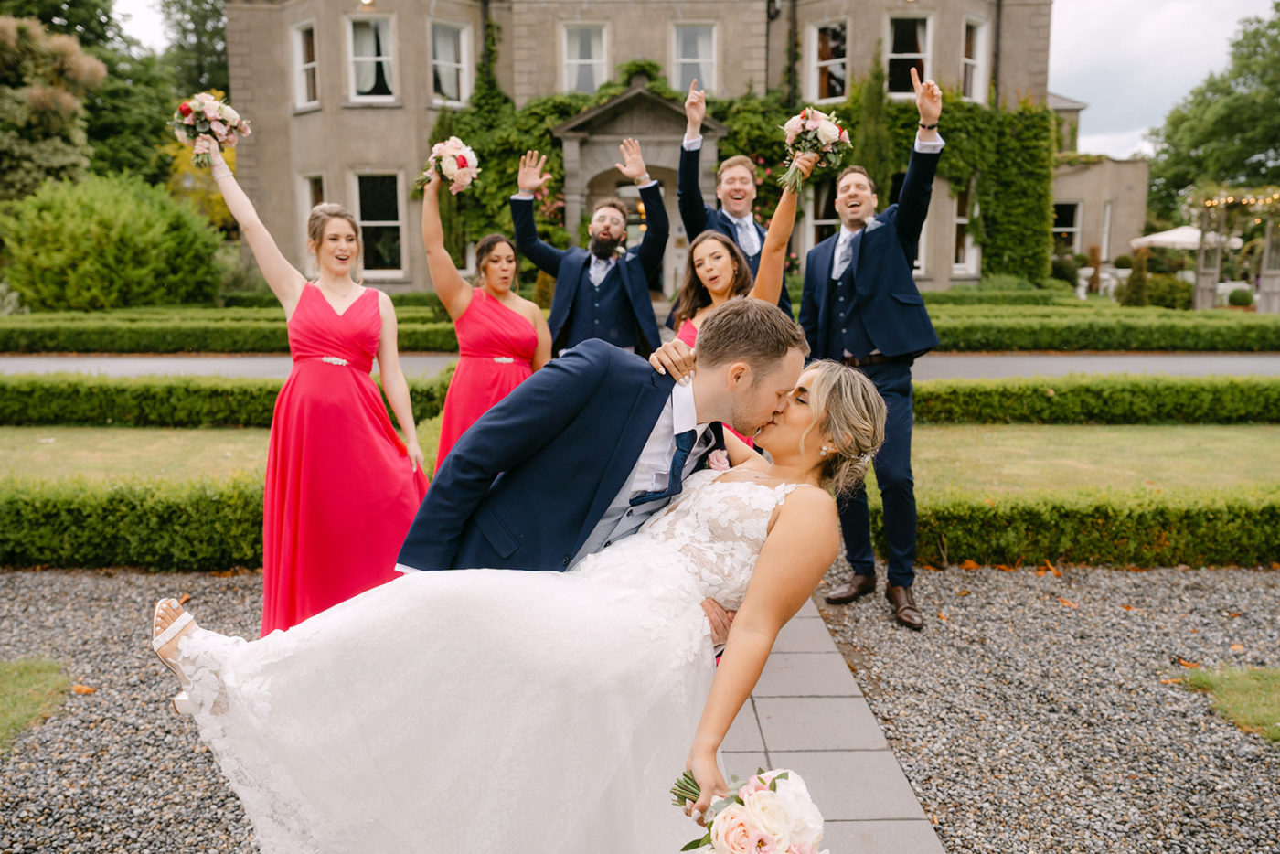 A Colourful Delight of a Wedding for Dorelis and James at Tinakilly Country House
